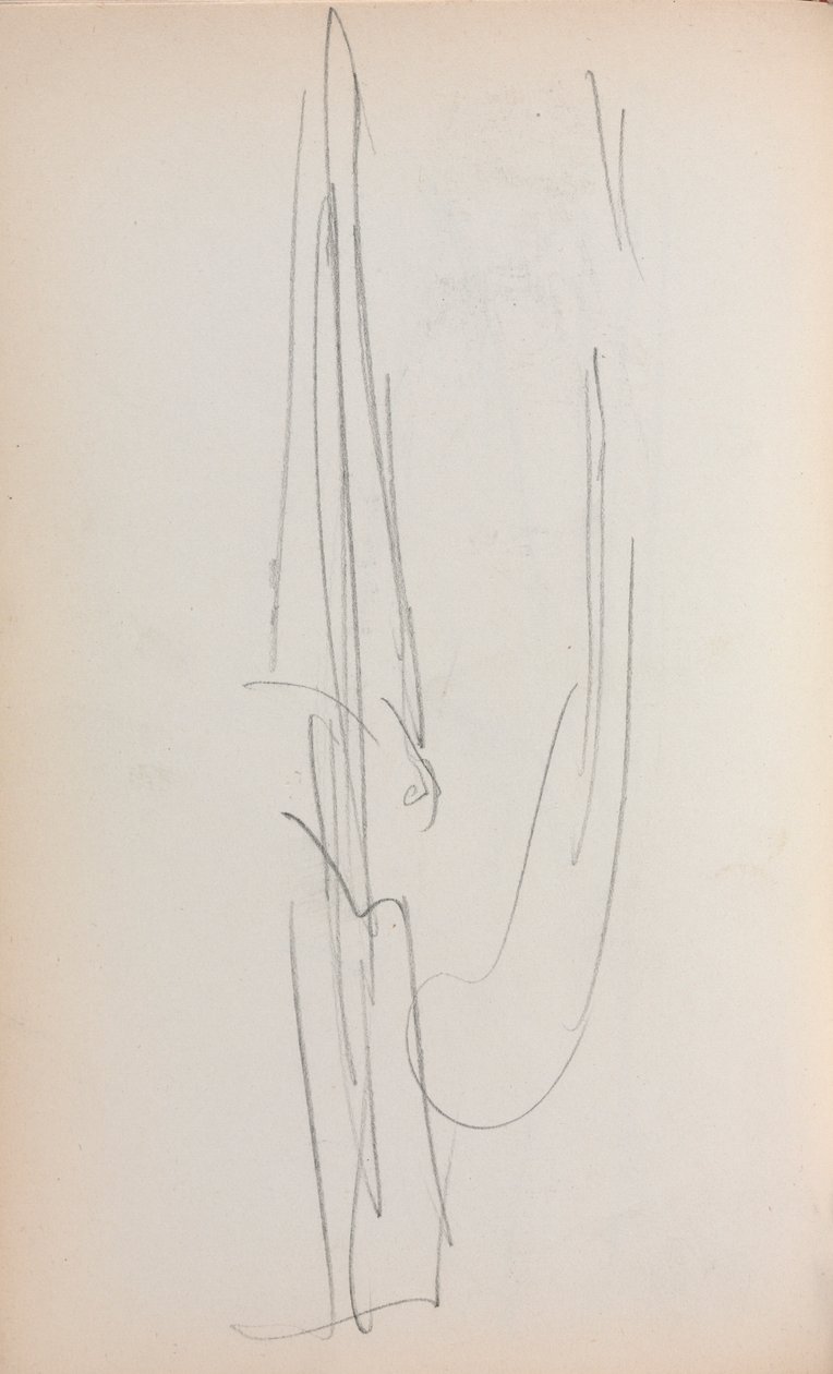 Italian Sketchbook: Sail page 71, 1898-1899 by Maurice Brazil Prendergast