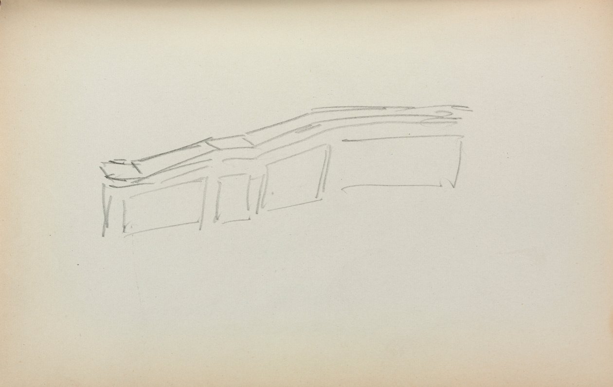 Italian Sketchbook: Squares and Rectangles, Page 59 by Maurice Brazil Prendergast