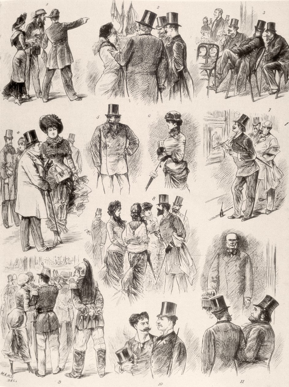 Opening of Salon de Paris, 1880 by Maurice Charles Mathieu Bonvoisin