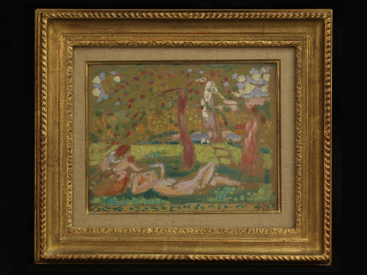 Autumn Bucolics or Under the Apple Tree by Maurice Denis