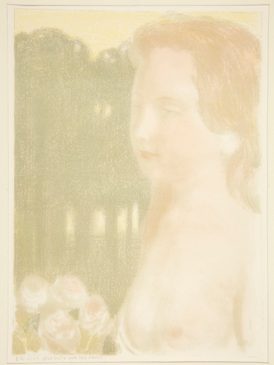 She was More Beautiful than Dreams from Love: Twelve Lithographs in Color by Maurice Denis