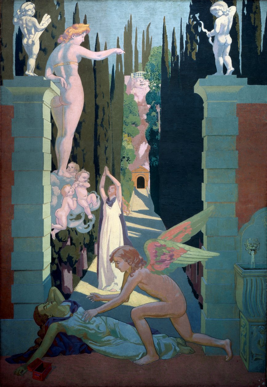 The Story of Psyche Panel Four: The Vengeance of Venus, 1908 by Maurice Denis