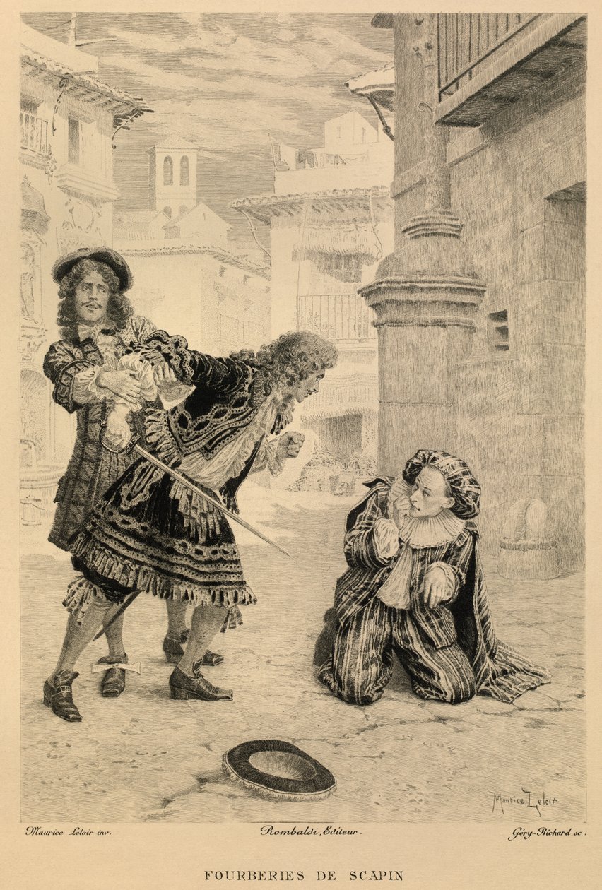 The Tricks of Scapin by Maurice Leloir