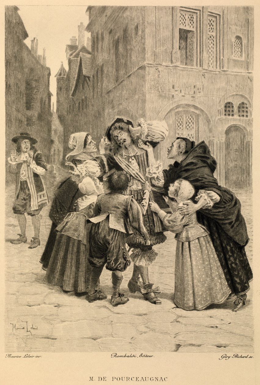 Monsieur de Pourceaugnac by Maurice Leloir