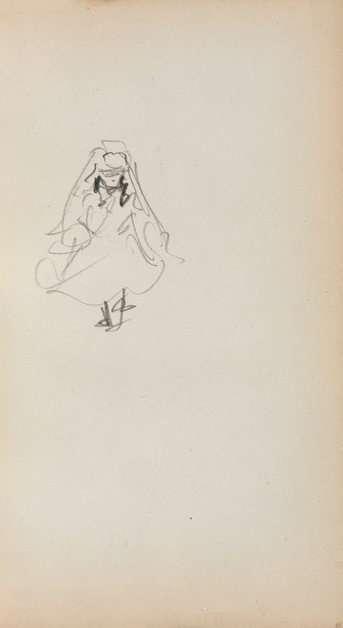 Italian Sketchbook: Standing Girl by Maurice Prendergast