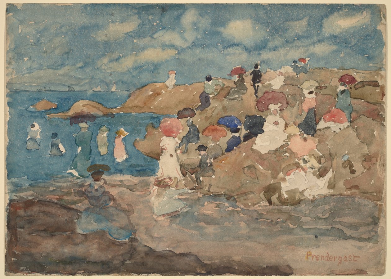 Revere Beach by Maurice Prendergast