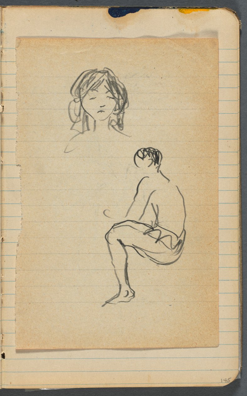 Sketchbook: Loose Sheet by Maurice Prendergast