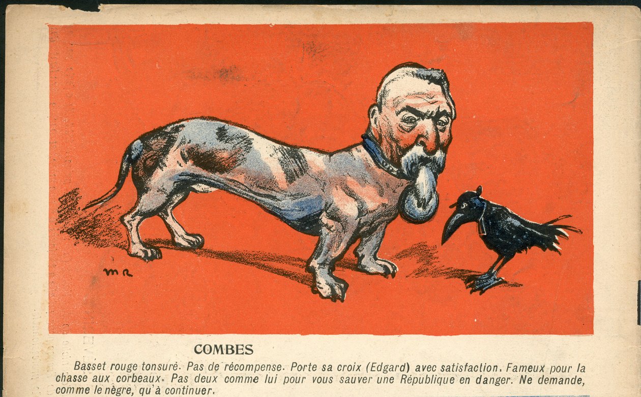 The Butter Plate, number 191, Satirical in Colors by Maurice Radiguet