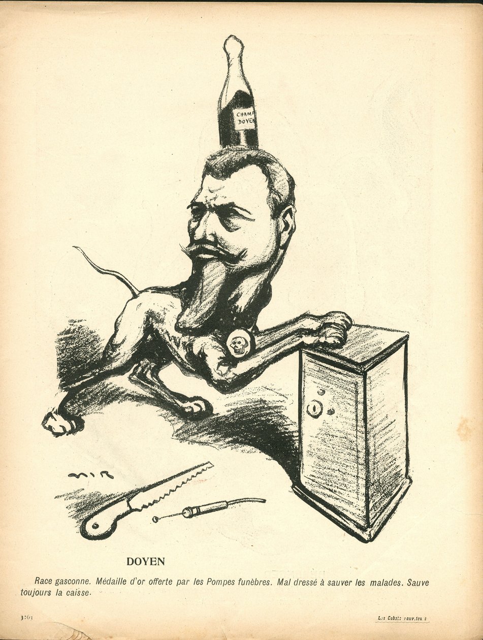 The Butter Plate, Satirical in Colors by Maurice Radiguet