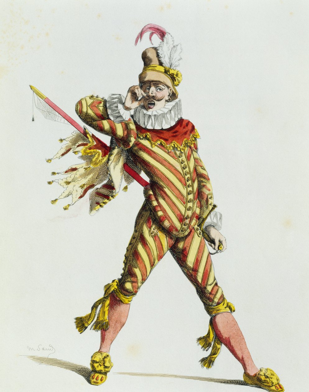 Capitan Spaventa in 1577 by Maurice Sand