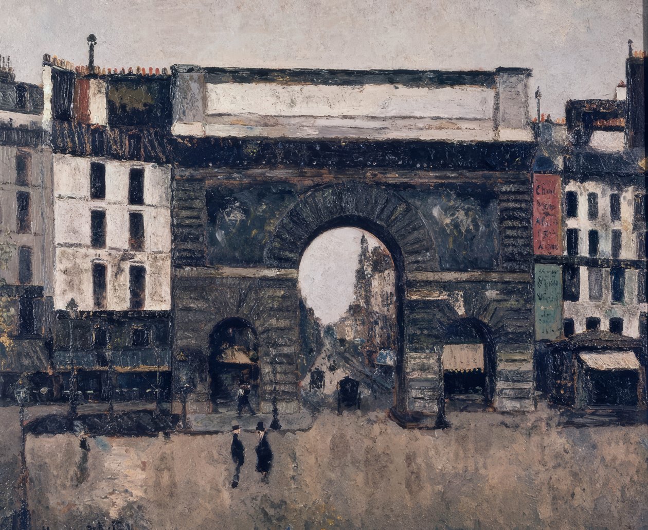 The Gate of Saint Martin by Maurice Utrillo