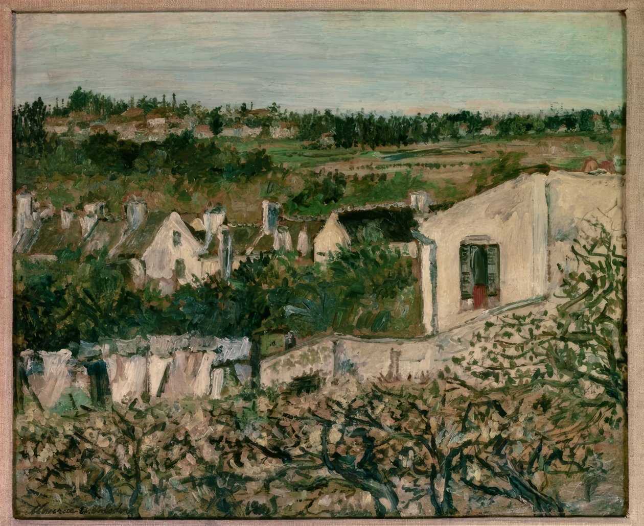 The Pinson Hill by Maurice Utrillo