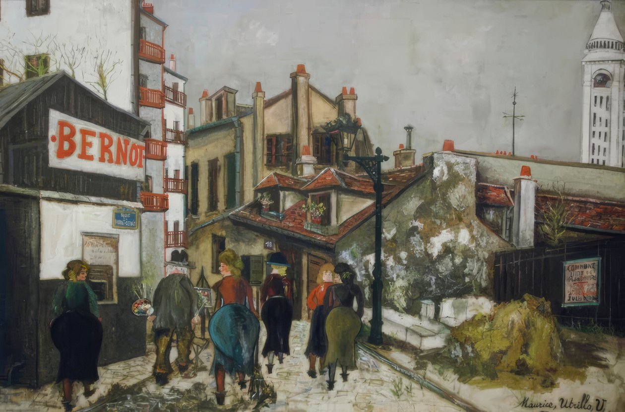 The Bernot House by Maurice Utrillo