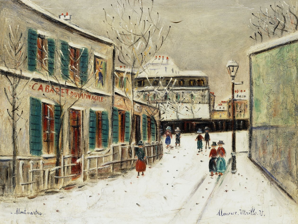 The Agile Rabbit by Maurice Utrillo
