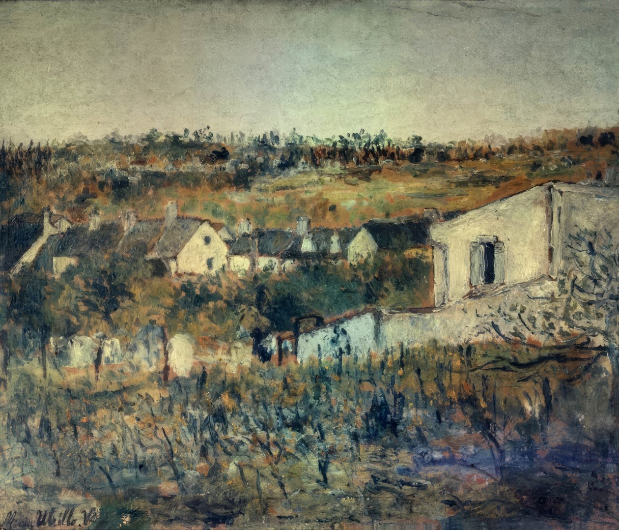 Montmagny, The Pinson Hill by Maurice Utrillo