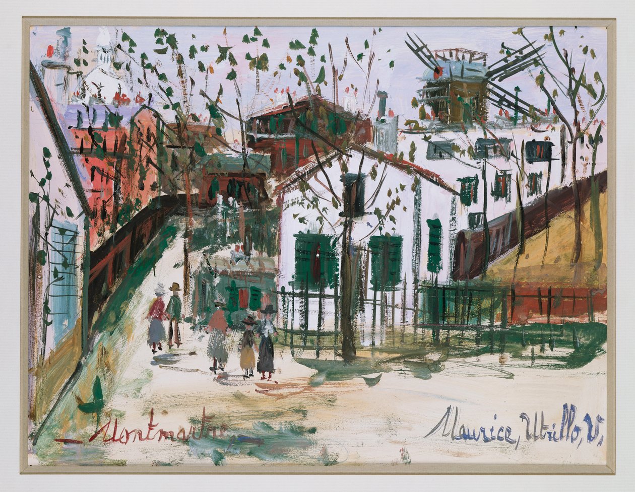 Montmartre by Maurice Utrillo