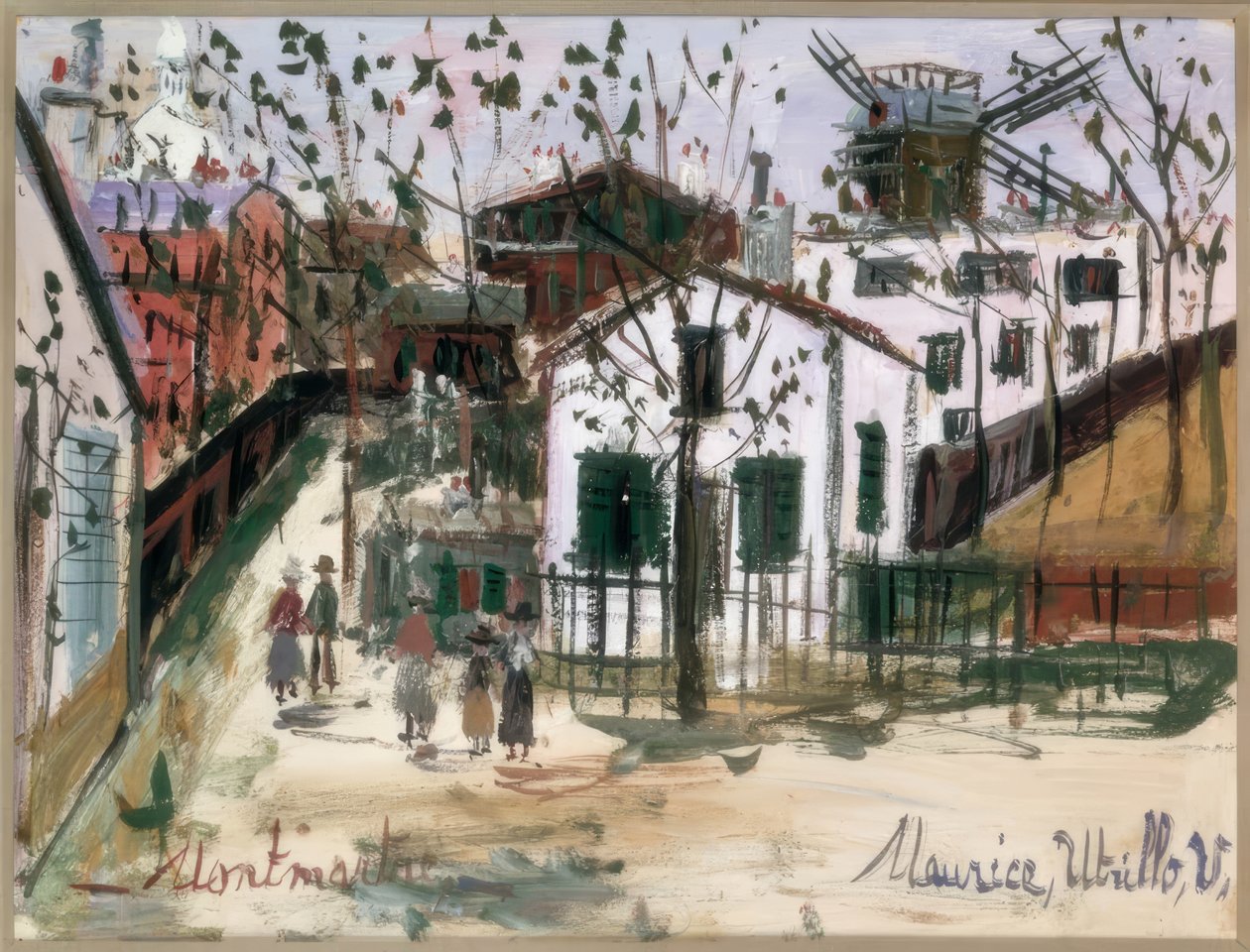 Montmartre by Maurice Utrillo