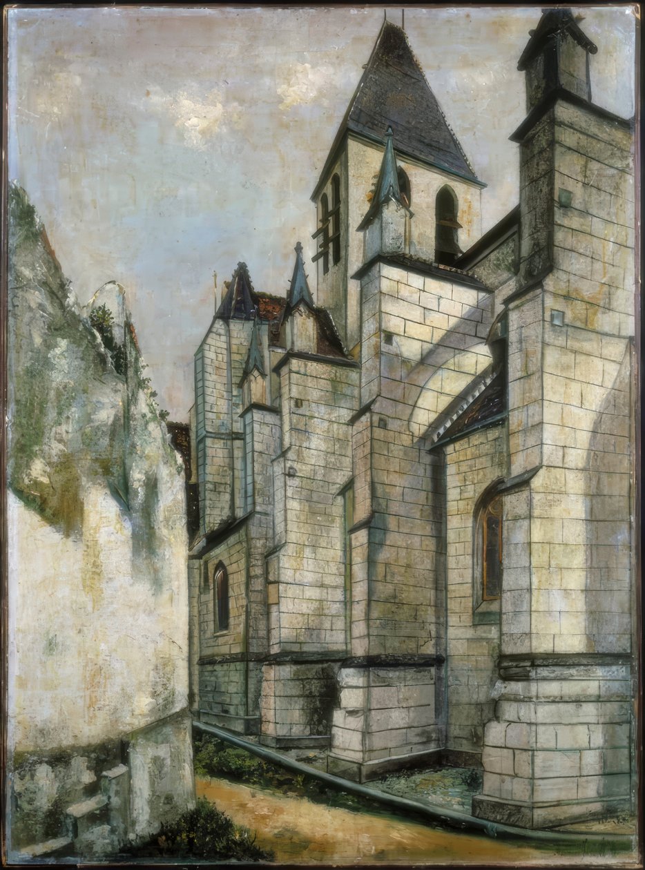 Notre-Dame of Étampes by Maurice Utrillo