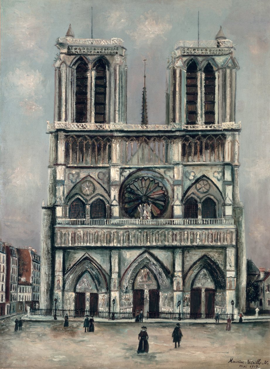 Notre Dame by Maurice Utrillo