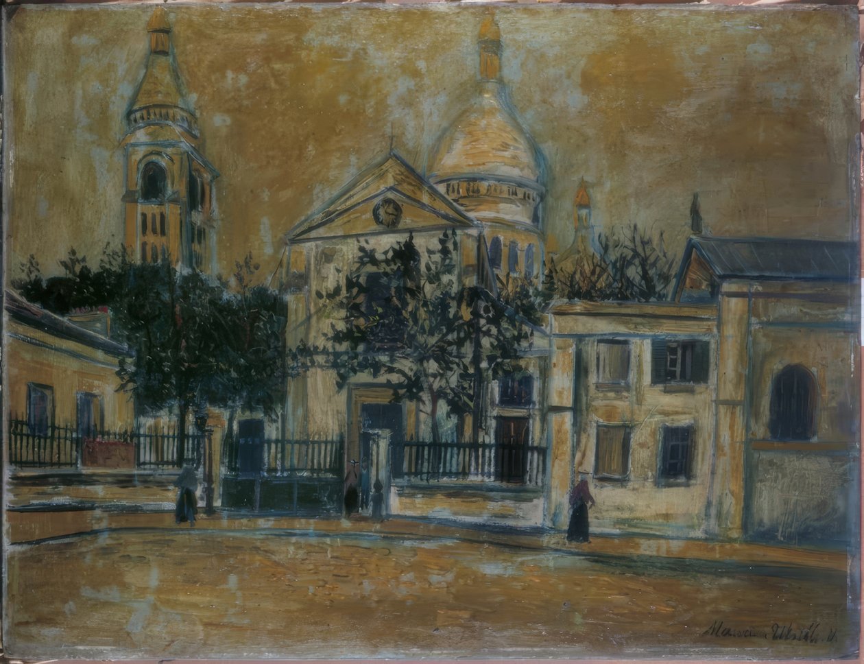Saint-Pierre of Montmartre by Maurice Utrillo