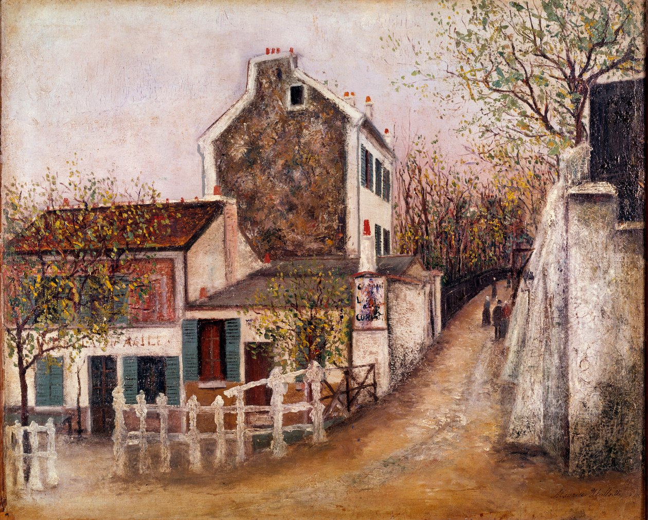 The Agile Rabbit by Maurice Utrillo