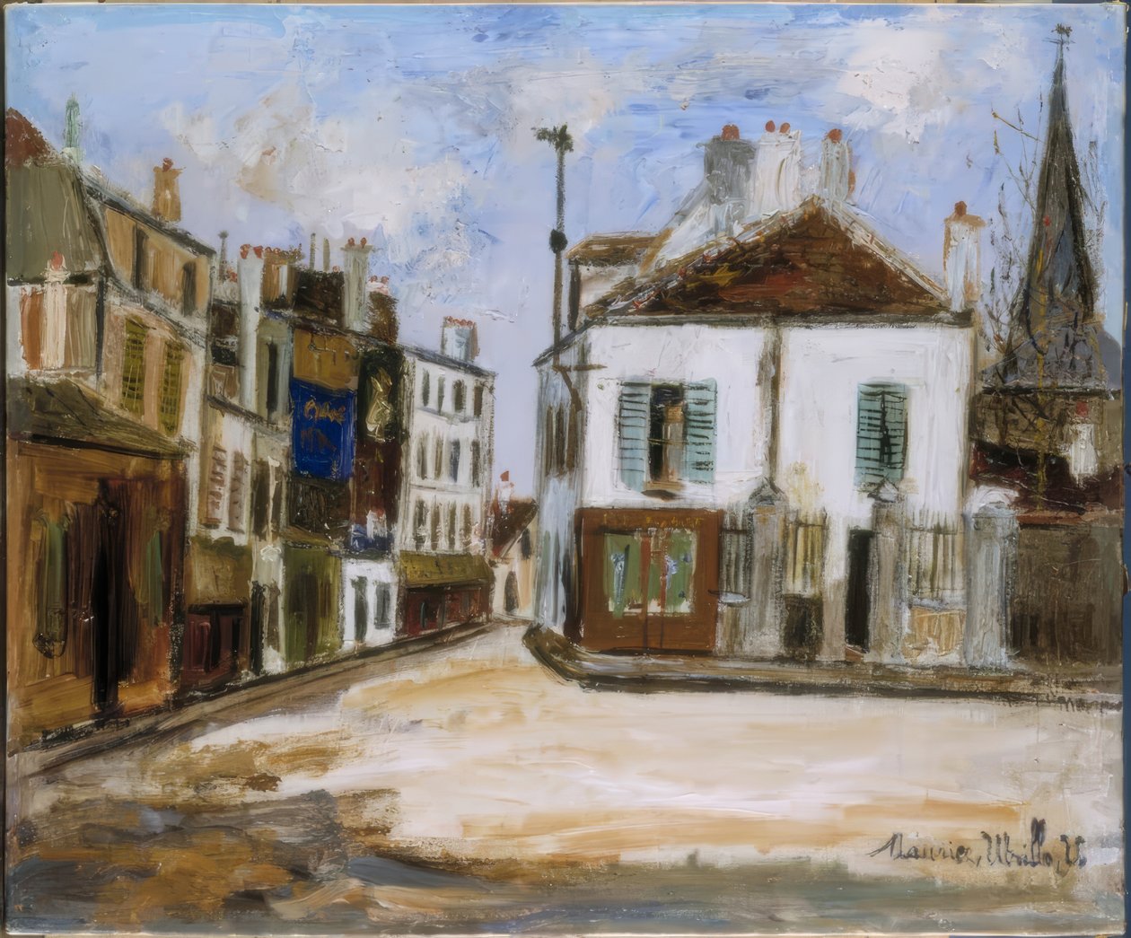 Suburban Street by Maurice Utrillo