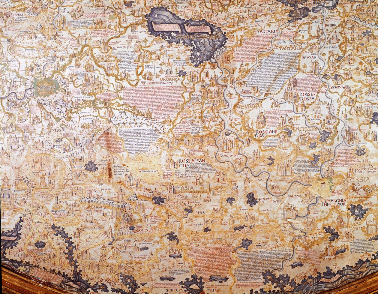 View of Russia (detail) by Mauro Fra