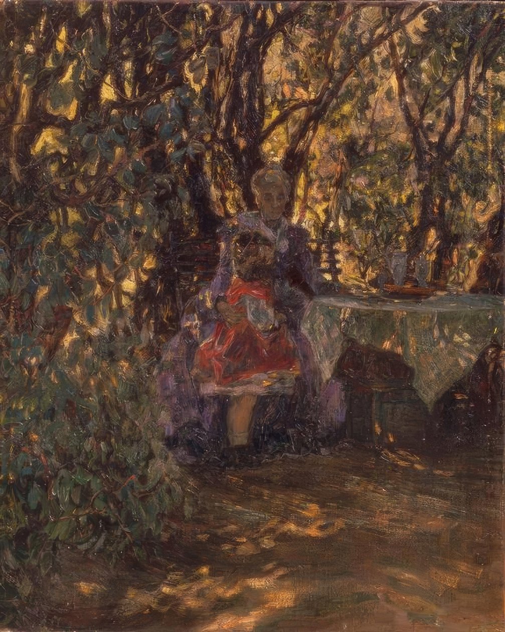 Garden of the Villa in Wannsee by Max Liebermann
