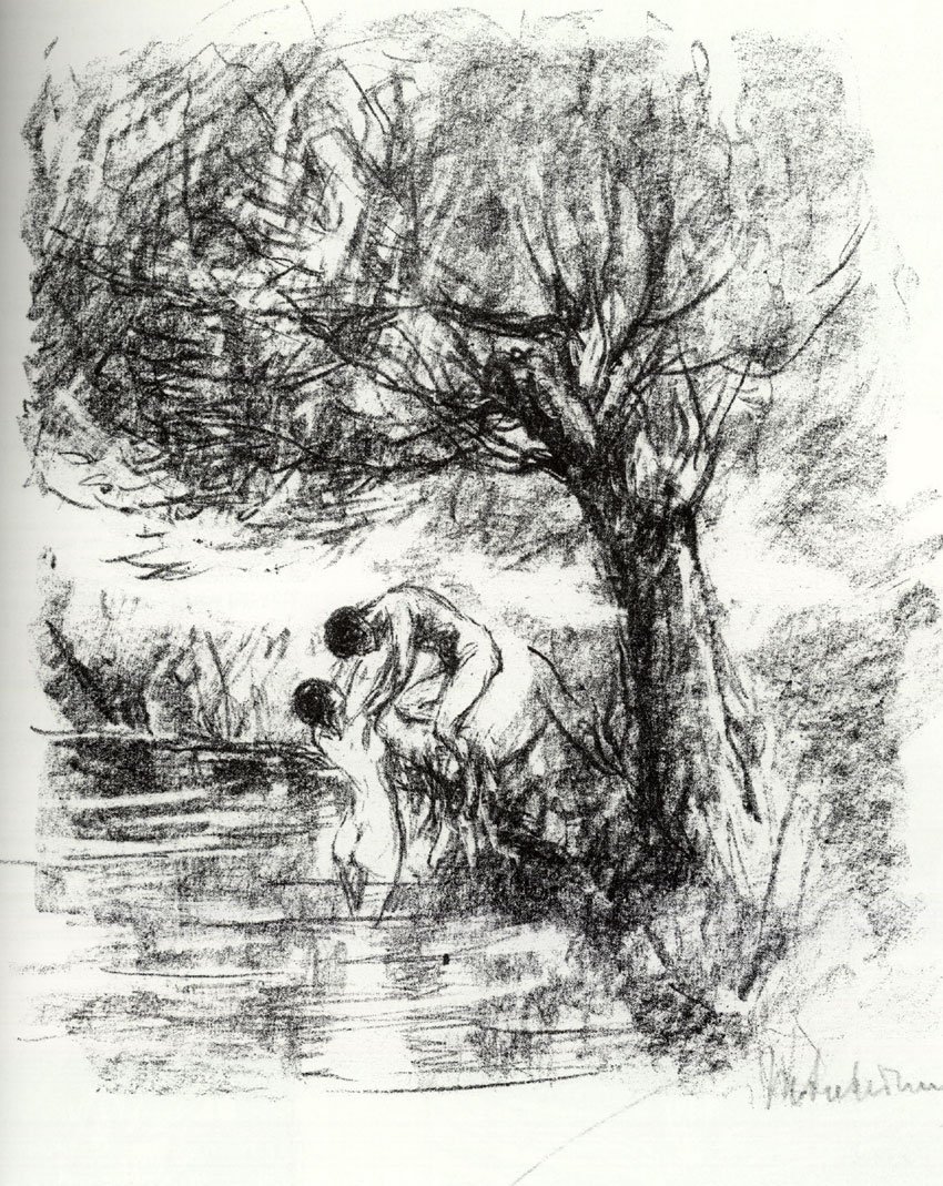 The Fisherman by Max Liebermann