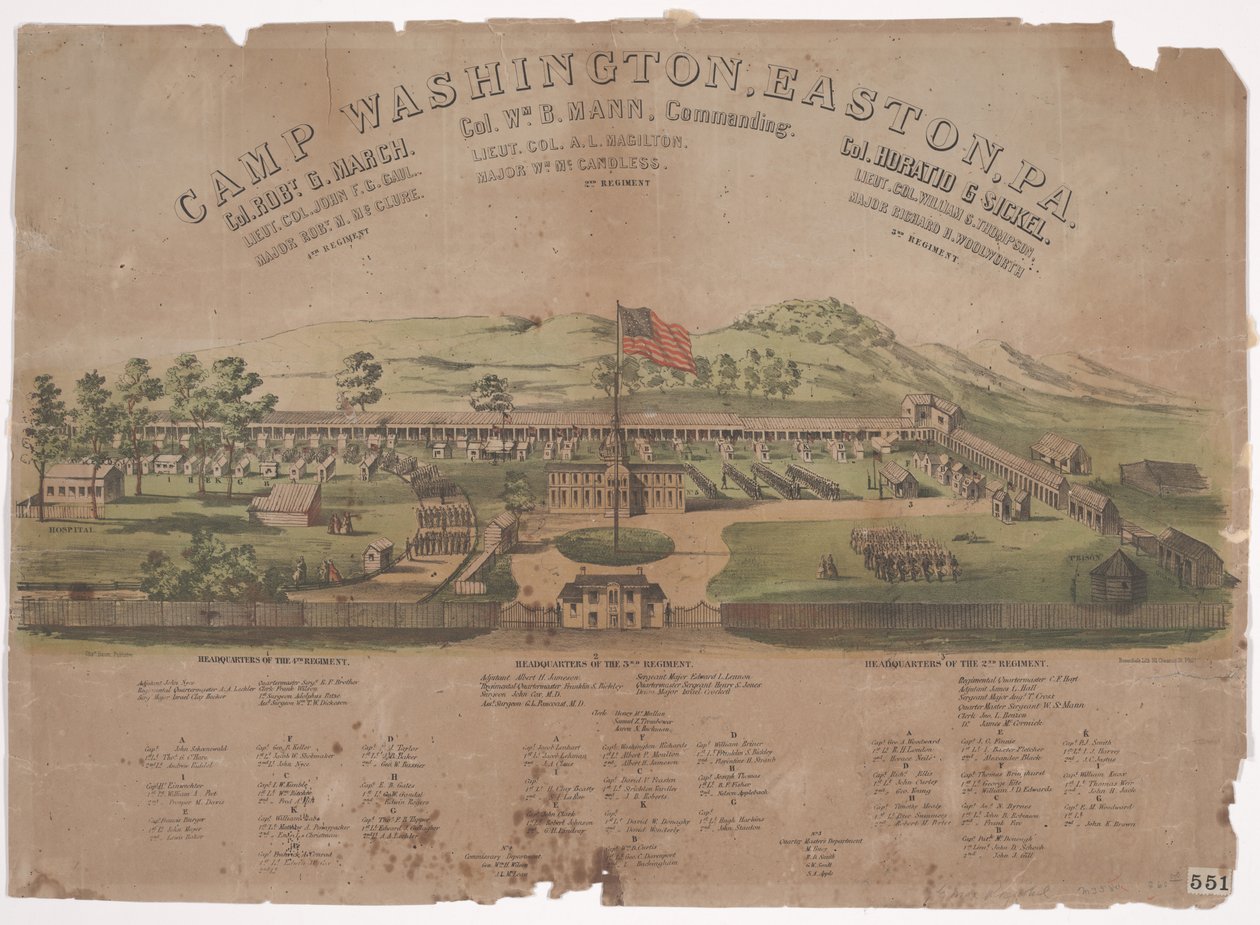 Camp Washington, Easton, PA by Max Rosenthal