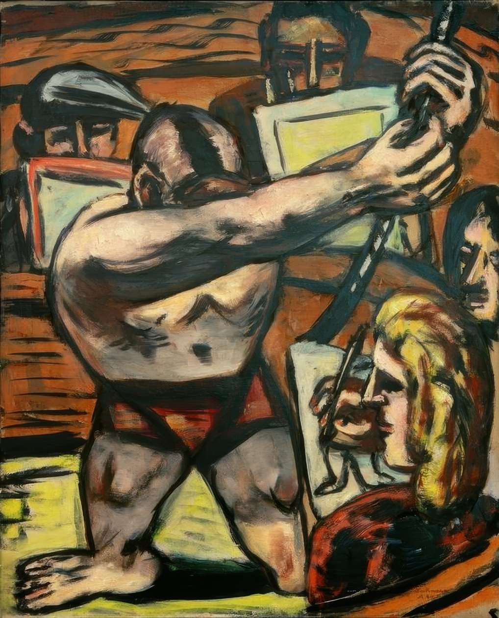 Academy II by Max Beckmann