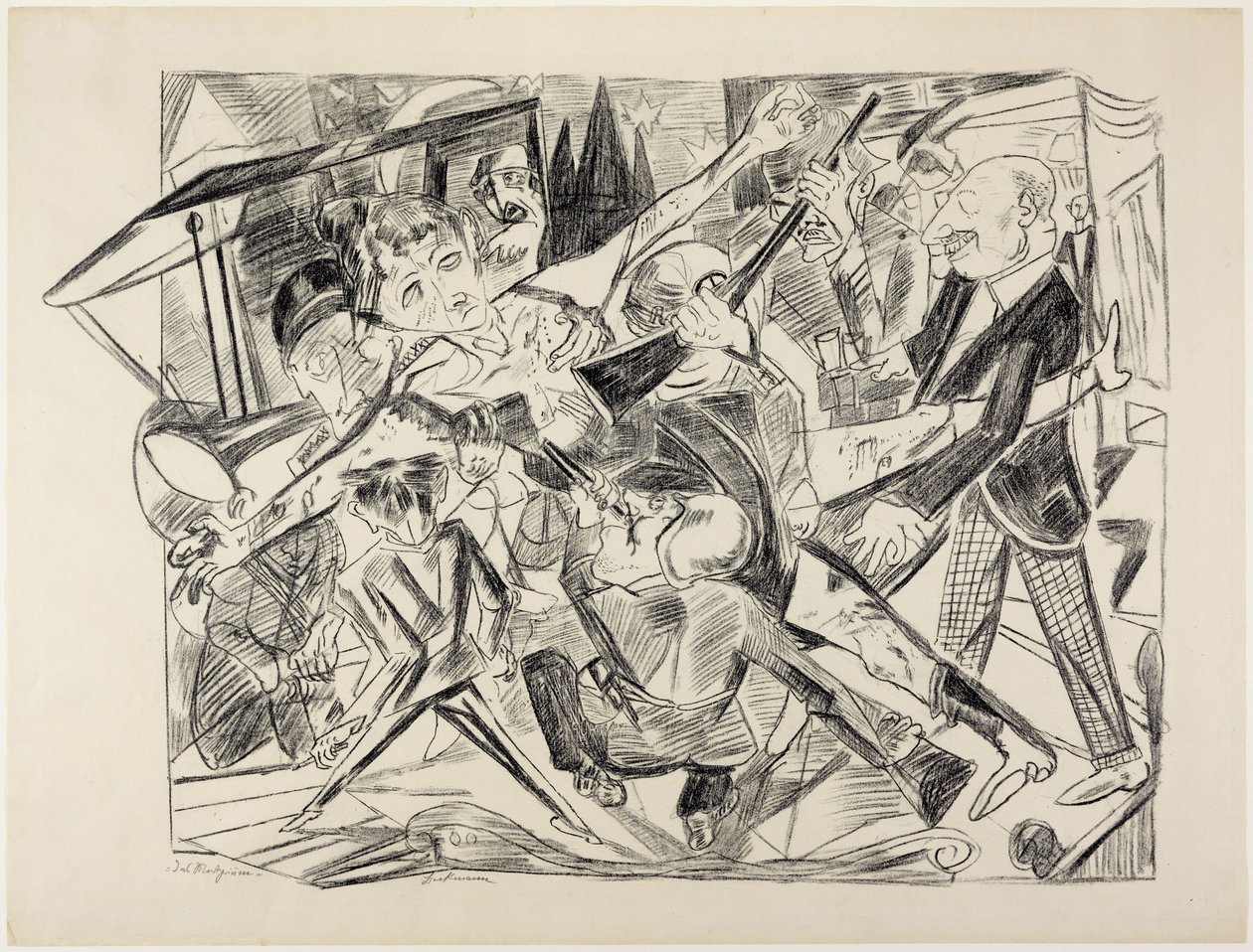 The Martyrdom by Max Beckmann