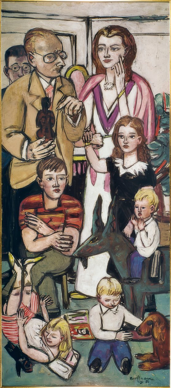The Hope Family by Max Beckmann: Premium art reproduction