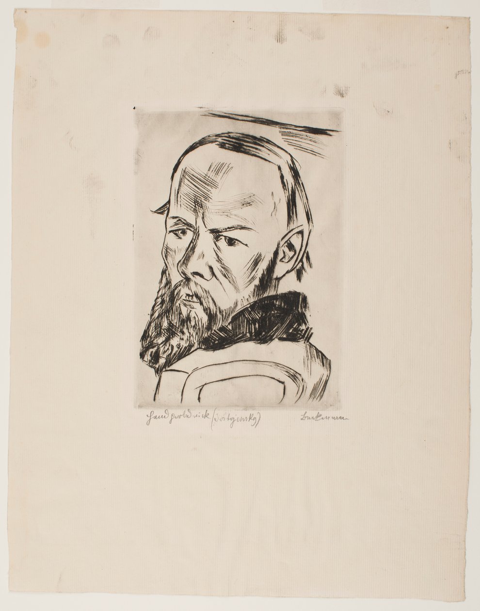 Dostoyevsky II by Max Beckmann