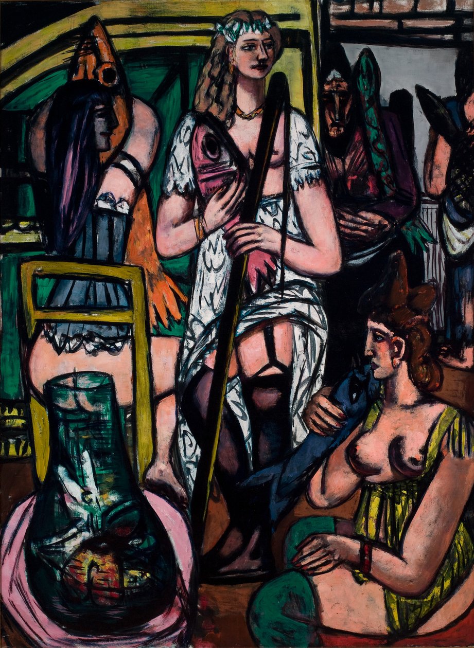 Fisherwomen by Max Beckmann