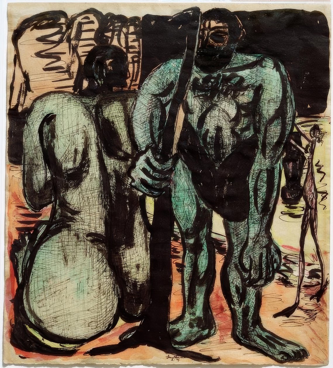 Giants by Max Beckmann