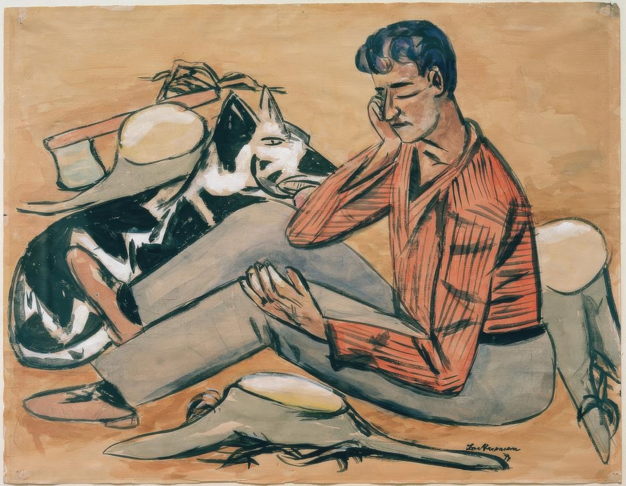 Lumberjack by Max Beckmann