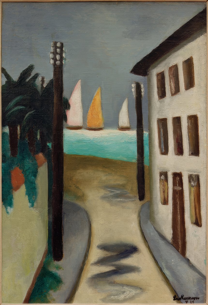 Small Landscape. Viareggio by Max Beckmann