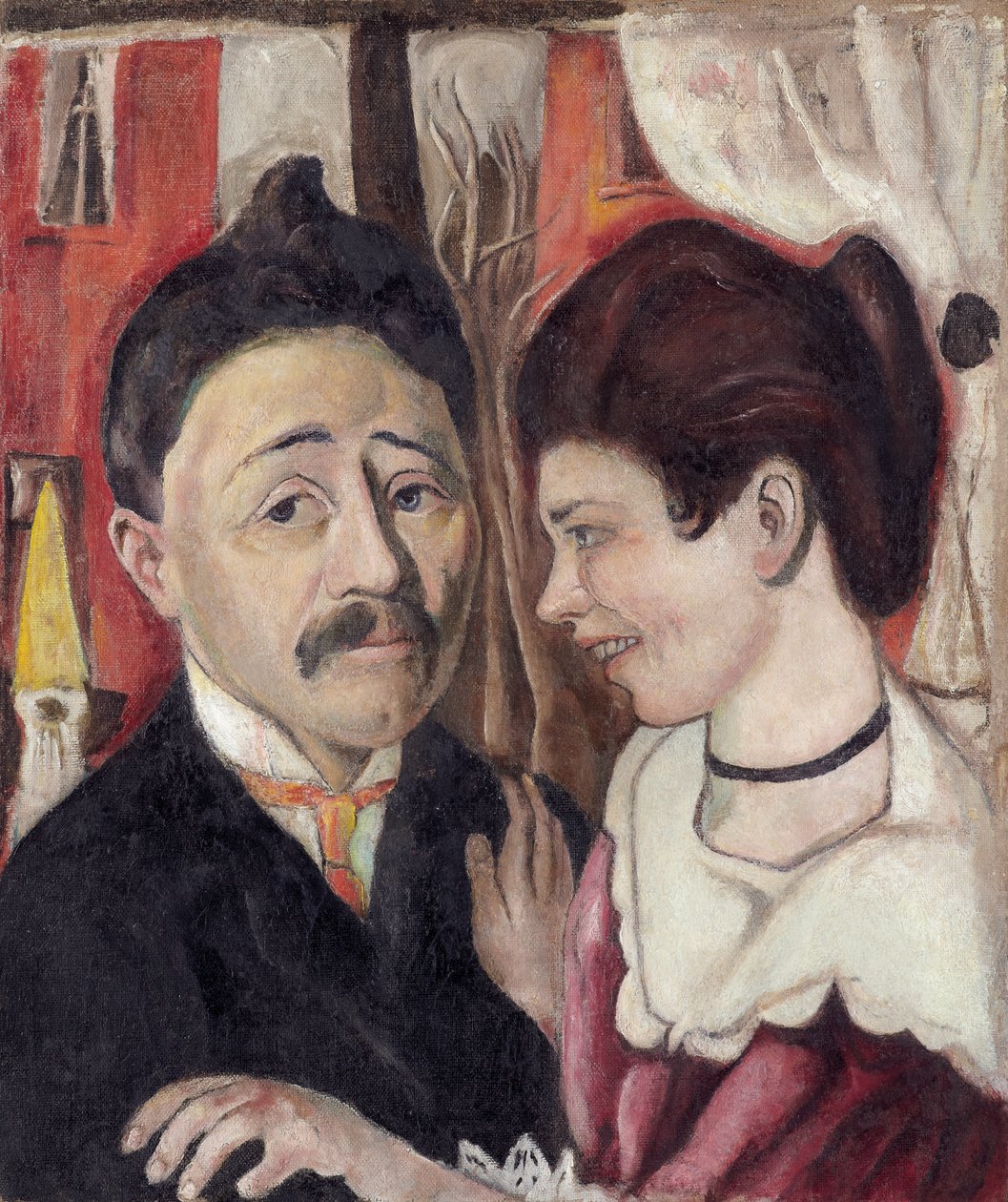 Portrait of the Carl Couple by Max Beckmann