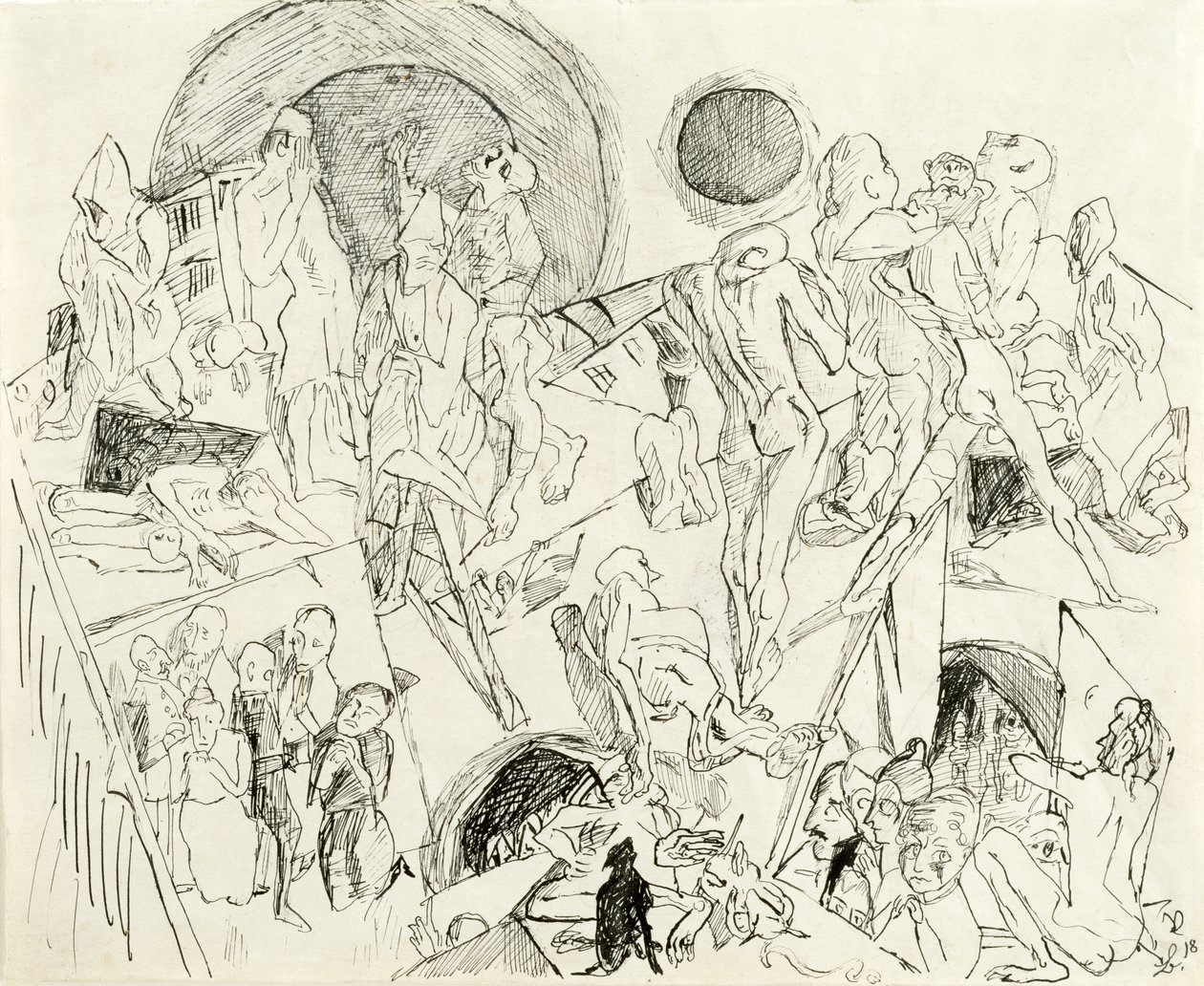 Resurrection by Max Beckmann