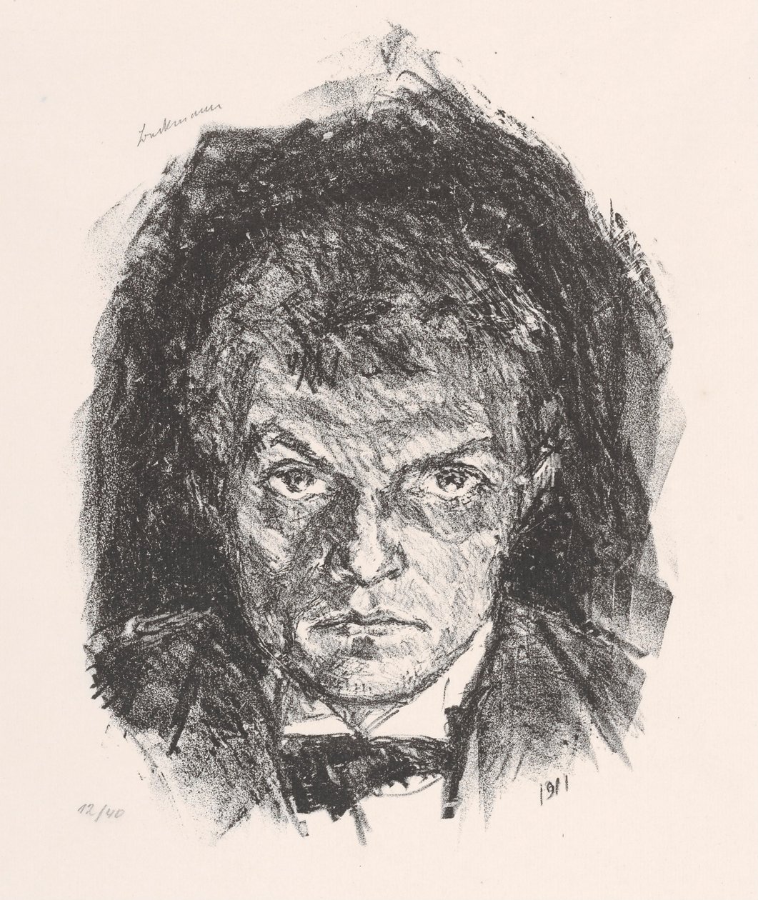 Self-Portrait by Max Beckmann