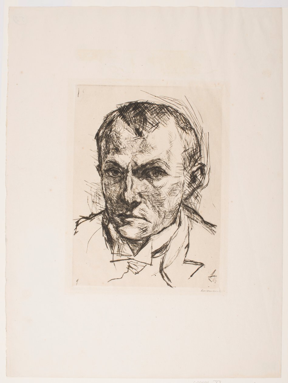 Self-Portrait by Max Beckmann