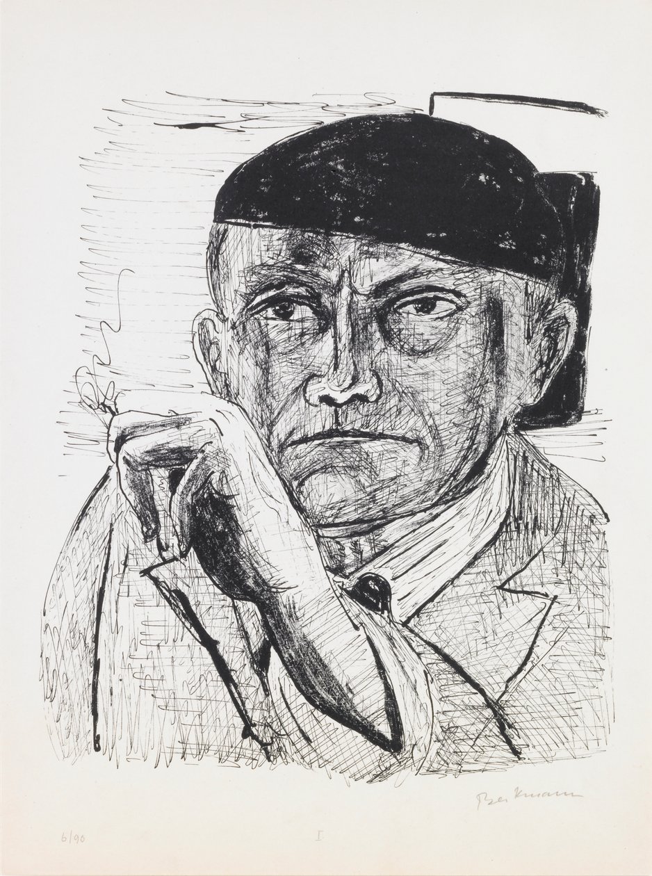 Self-Portrait, plate 1 from the portfolio 