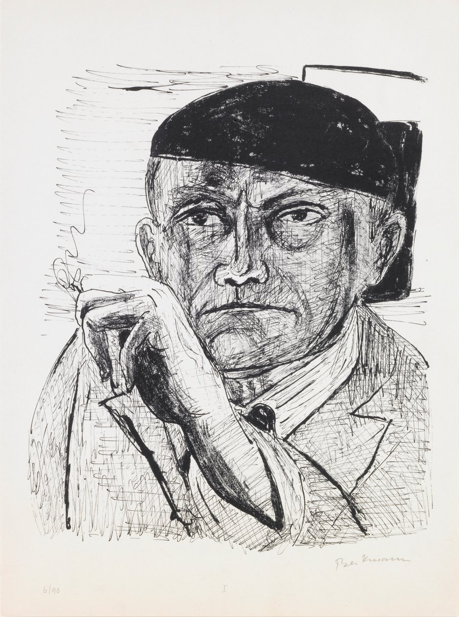 Self-Portrait, plate 1 from the portfolio 