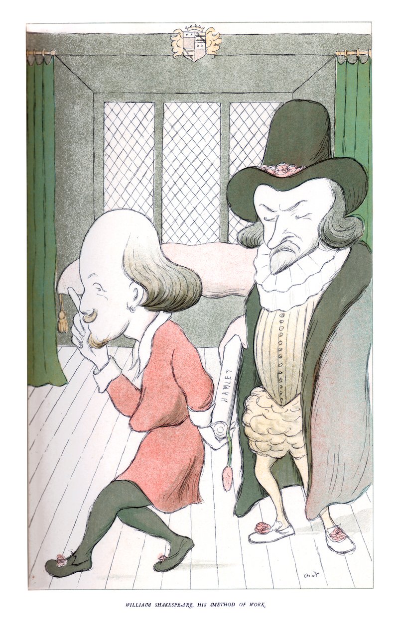 William Shakespeare, His Method of Work by Henry Maximilian Beerbohm