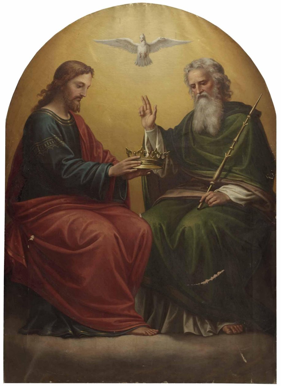 Max Fürst Trinity with Crown by Max Furst
