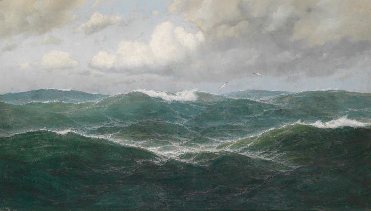 Choppy Sea by Max Jensen