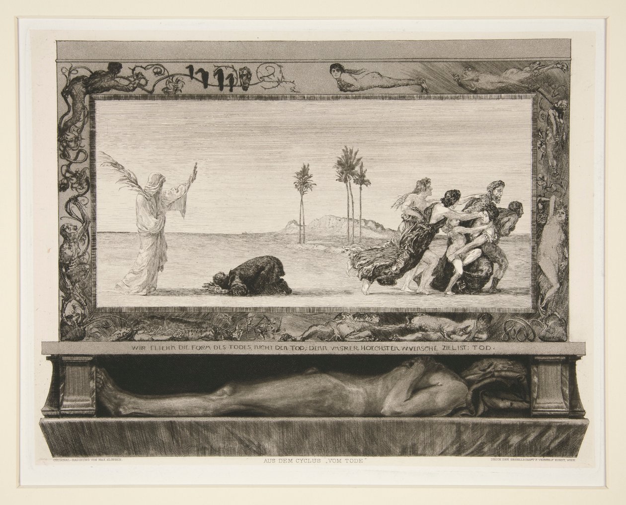Death the Savior, from Vom Tode (On Death) by Max Klinger