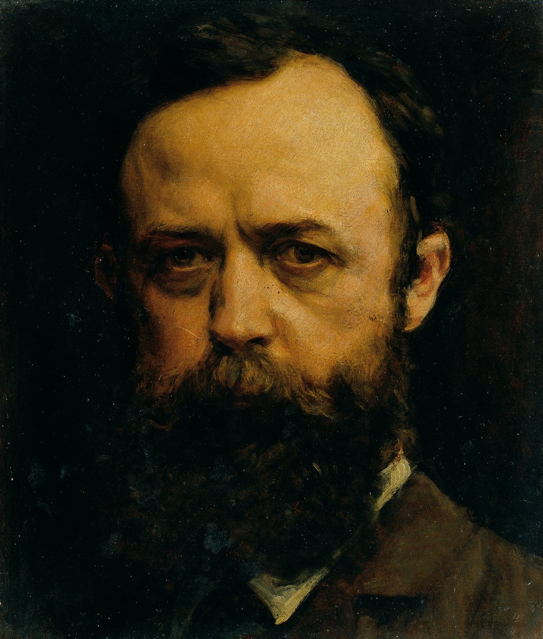 Portrait of a Gentleman by Max Klinger