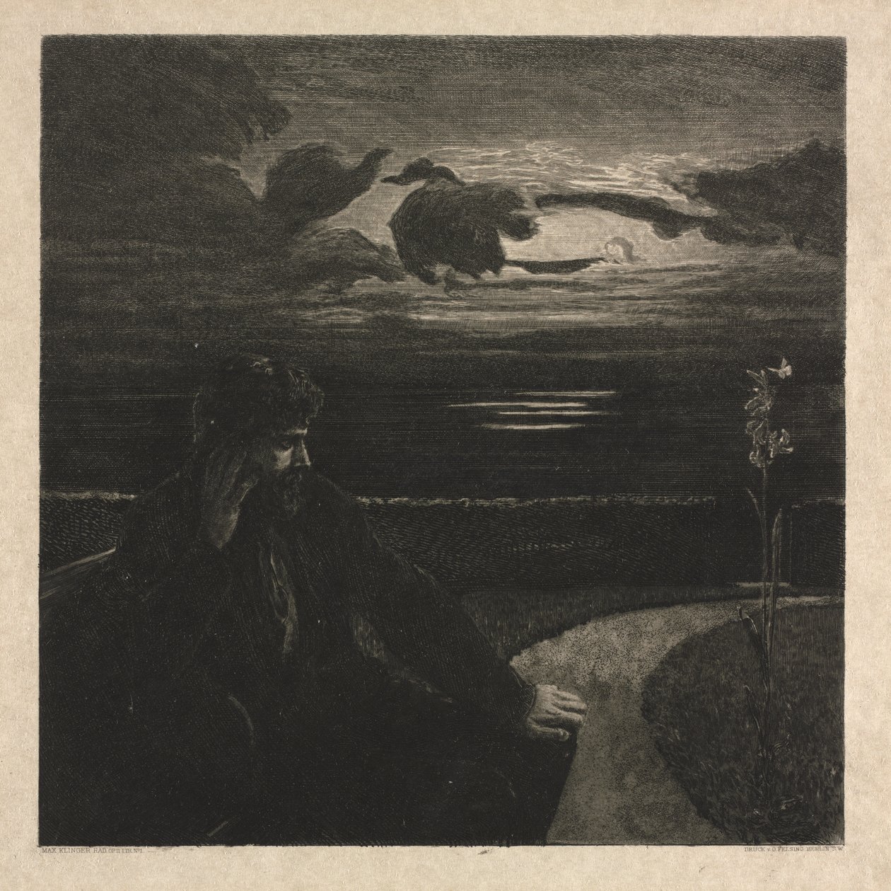 On Death, Part I by Max Klinger